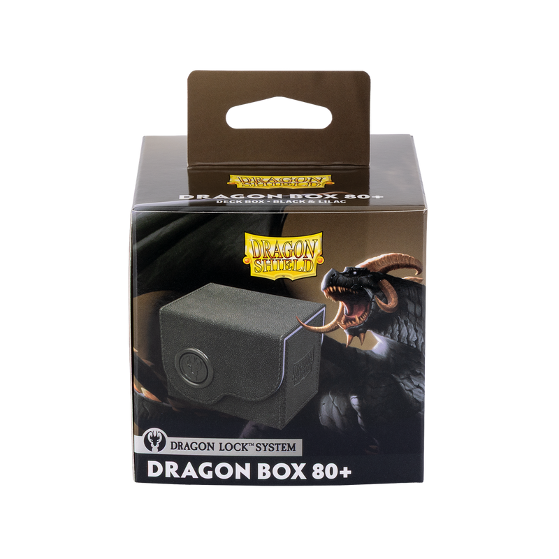 Dragon Shield: Dragon Box 80+ - Black and Lilac