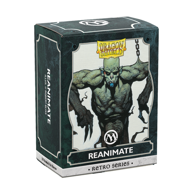 Dragon Shield: Standard 100ct Brushed Art Sleeves - Reanimate