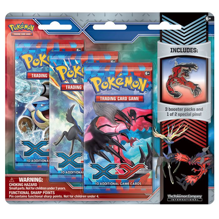 XY - 3-Pack Pin Blister Case (Xerneas & Yveltal) XY - 3-Pack Pin Blister Case (Xerneas & Yveltal)