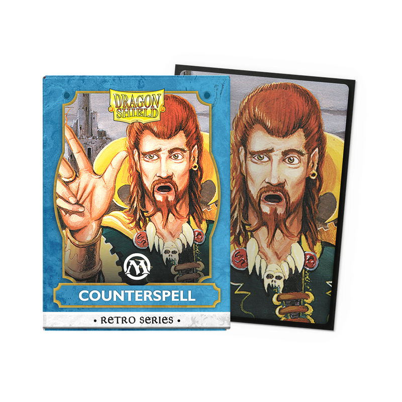Dragon Shield: Standard 100ct Brushed Art Sleeves - Counterspell