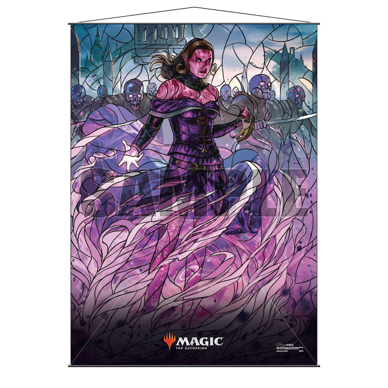 Ultra PRO: Wall Scroll - War of the Spark (Liliana, Dreadhorde General/Stained Glass)
