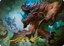 Basilisk Art Card (Gold-Stamped Signature) [Dungeons & Dragons: Adventures in the Forgotten Realms Art Series]