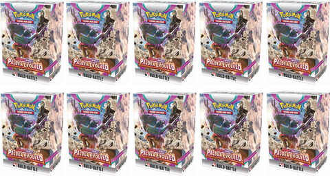 Scarlet & Violet: Paldea Evolved - Build & Battle Box Display