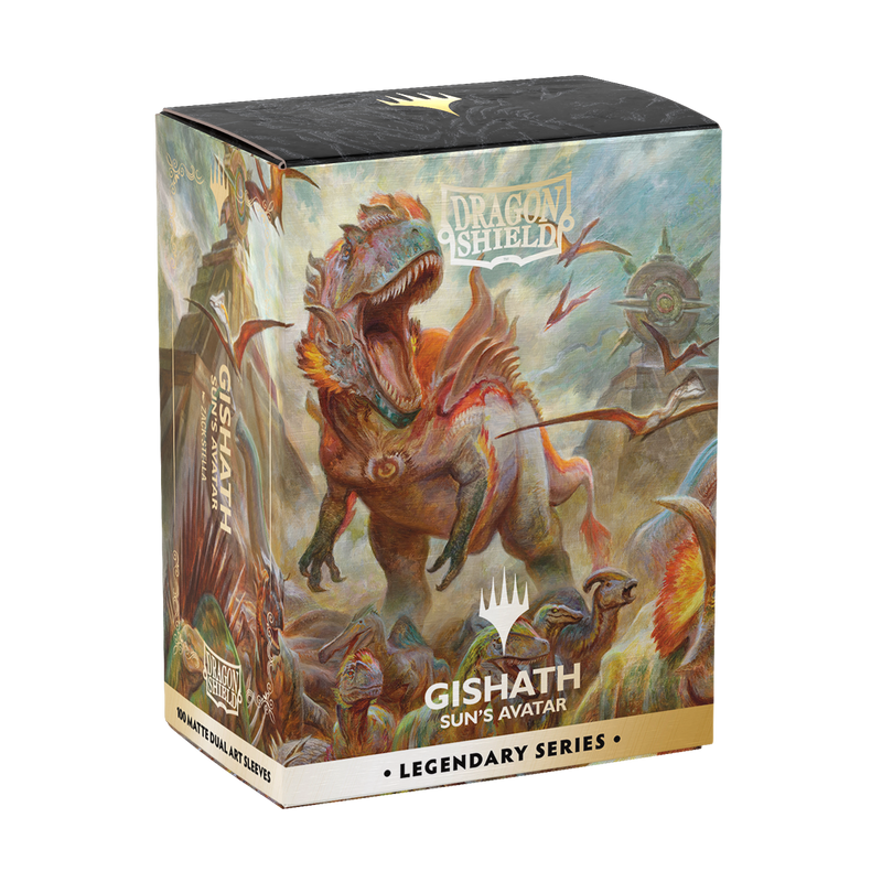 Dragon Shield: Standard 100ct Art Sleeves - Gishath, Sun s Avatar