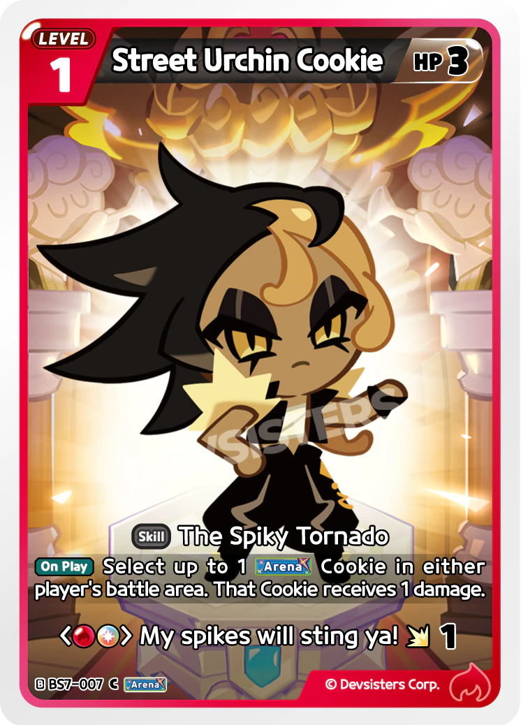 Image for Street Urchin Cookie (BS7-007) [Arena of Glory] - CookieRun: Braverse TCG