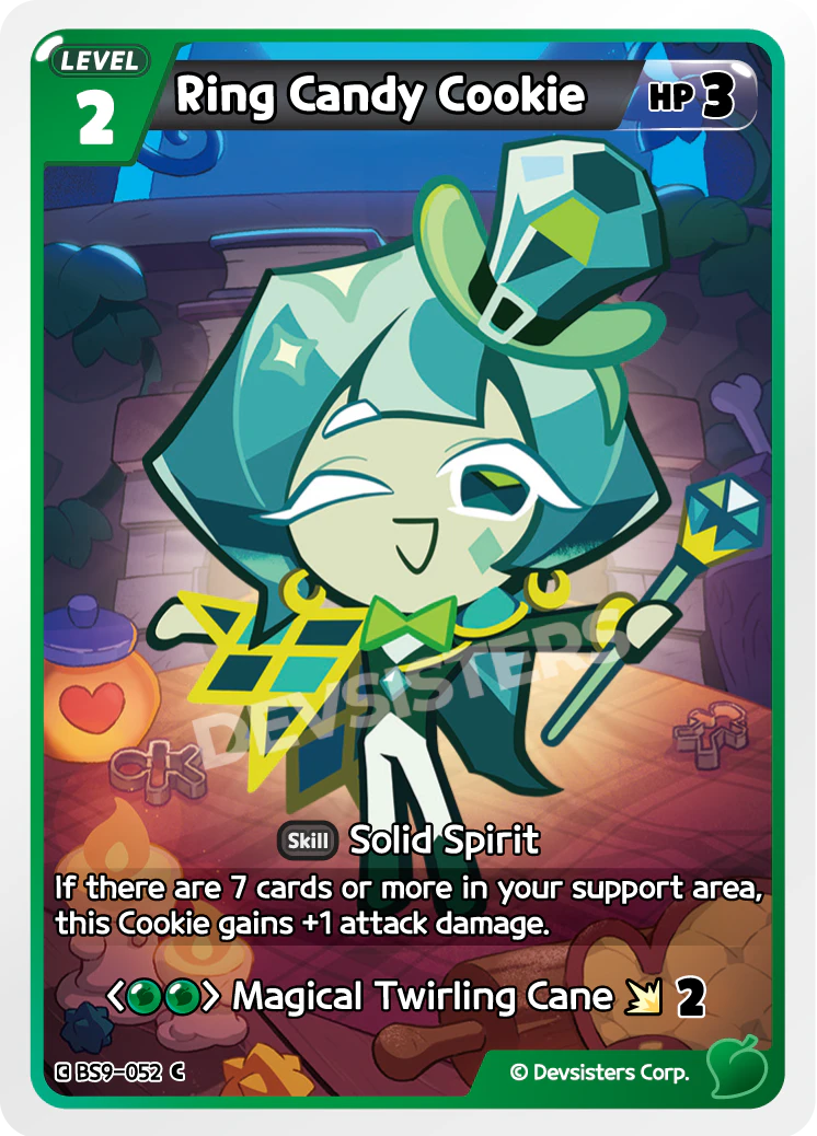 Image for Ring Candy Cookie (BS9-052) [A Game of Truth and Deceit] - CookieRun: Braverse TCG