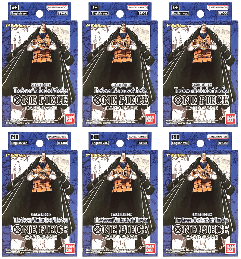 Super Pre-Release Starter Deck Display (The Seven Warlords of The Sea)