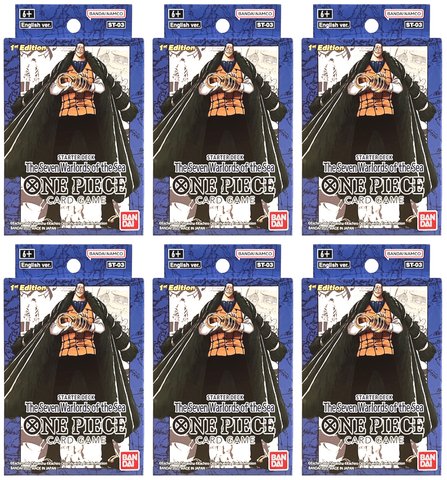 Super Pre-Release Starter Deck Display (The Seven Warlords of The Sea)