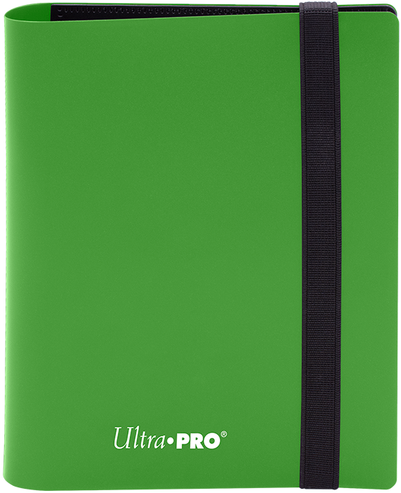 Ultra PRO: 2-Pocket PRO-Binder - Eclipse (Lime Green)