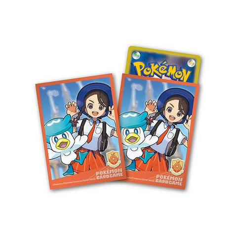 Card Sleeves - Pokemon Trainers Aoi & Quaxly (64-Pack) (Pokemon Center Japan Exclusive)