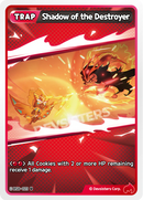 Image for Shadow of the Destroyer (BS8-023) [Land of Fire & Ruin, Realm of Apathy] - CookieRun: Braverse TCG