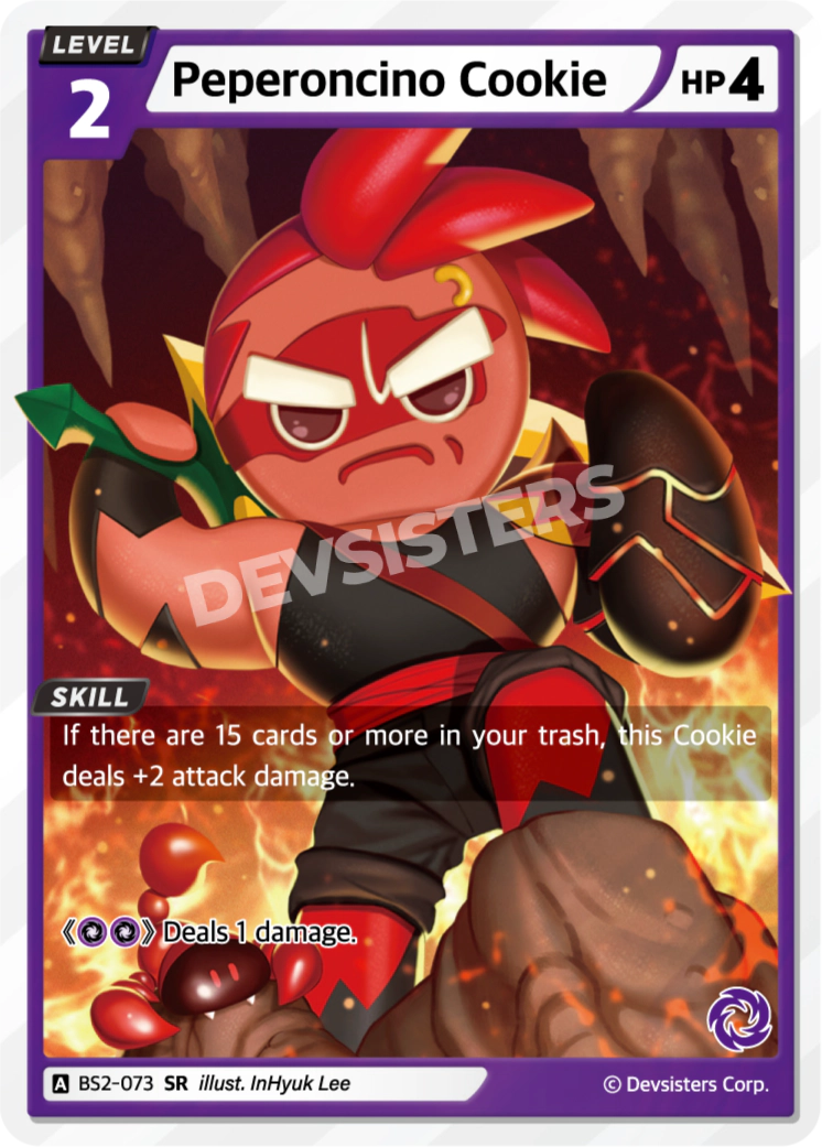 Image for Peperoncino Cookie (BS2-073) [BRAVE BEGINNING] - CookieRun: Braverse TCG