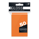 Ultra PRO: Standard 50ct Sleeves - PRO-Gloss (Orange)