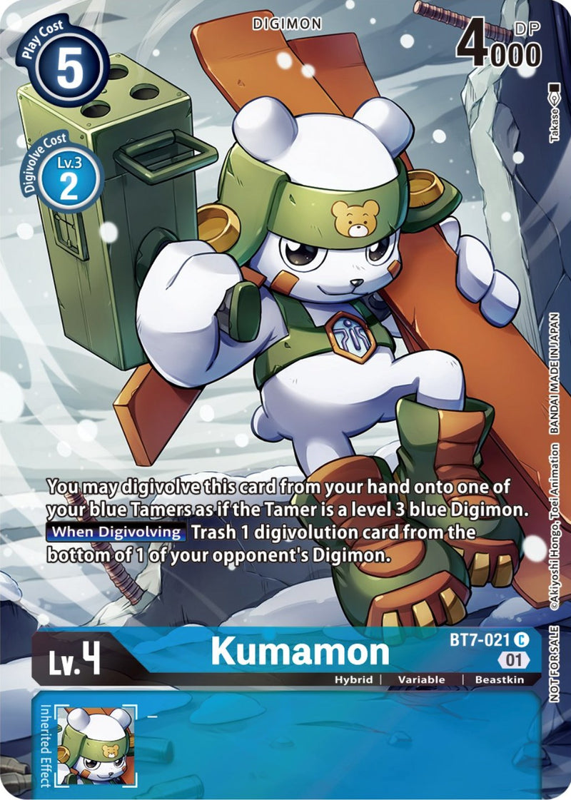 Kumamon [BT7-021] (2nd Anniversary Frontier Card) [Next Adventure Prom