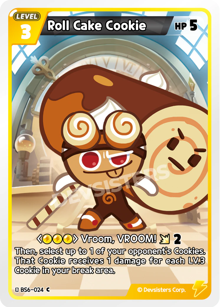 Image for Roll Cake Cookie (BS6-024) [Operation Timeguard] - CookieRun: Braverse TCG