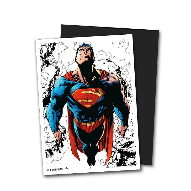 Dragon Shield: Standard 100ct Art Sleeves - Superman Core Full Art (Dual Matte)