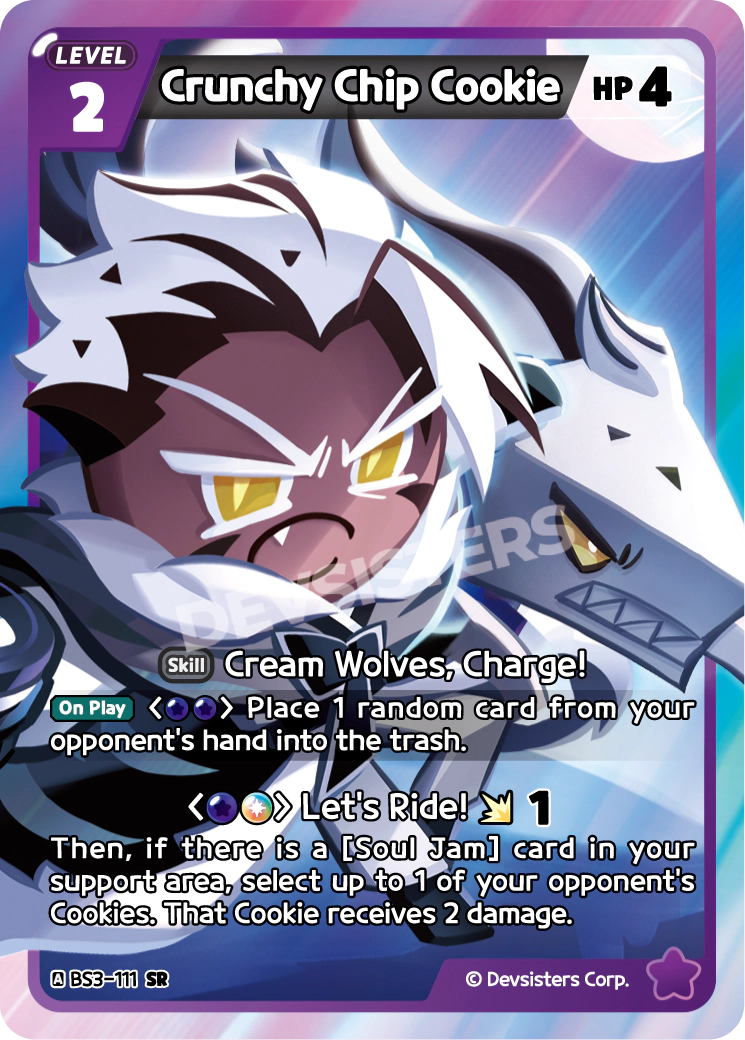 Image for Crunchy Chip Cookie (BS3-111) [Age of Heroes and Kingdoms] - CookieRun: Braverse TCG