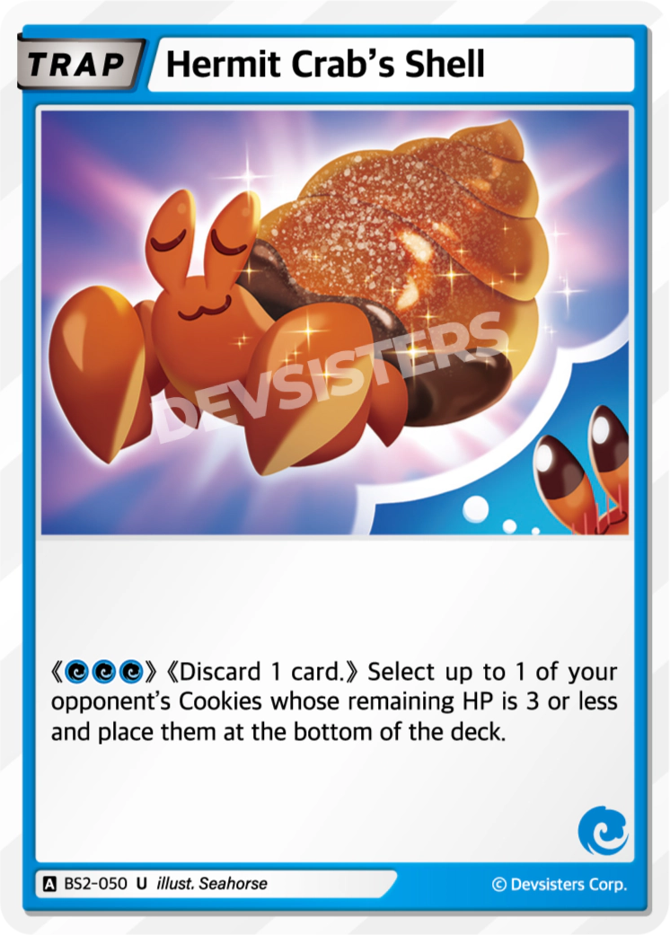 Image for Hermit Crab's Shell (BS2-050) [BRAVE BEGINNING] - CookieRun: Braverse TCG