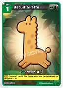 Image for Biscuit Giraffe (BS4-050) [Age of Heroes and Kingdoms] - CookieRun: Braverse TCG