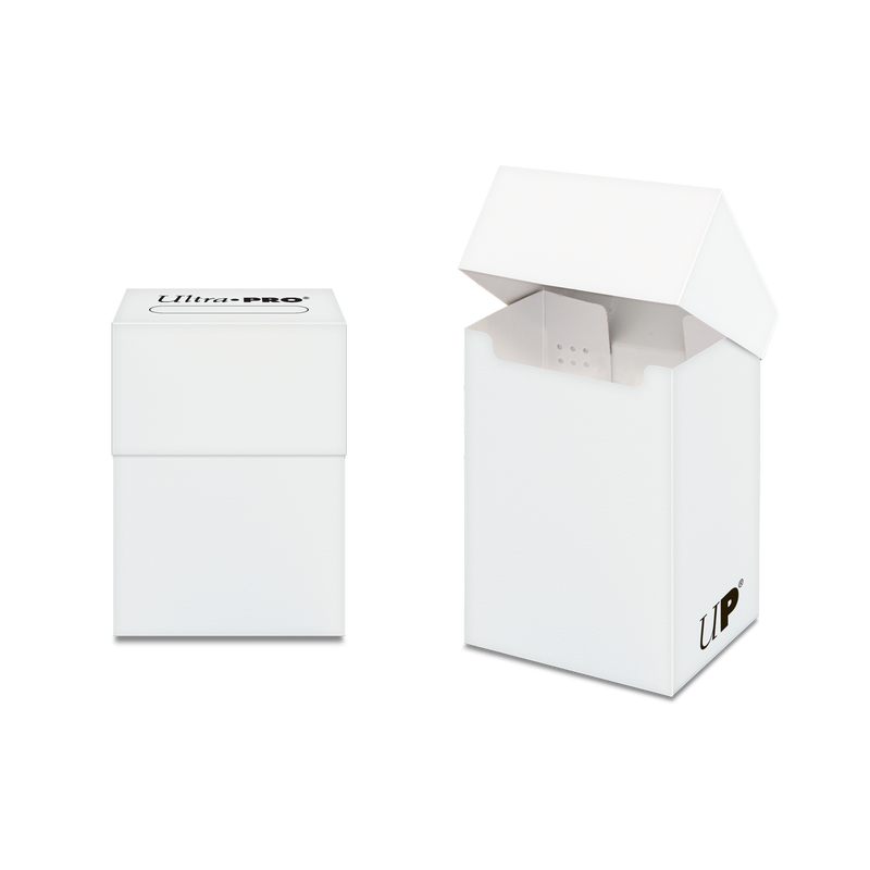 Ultra PRO: 80+ Deck Box - White