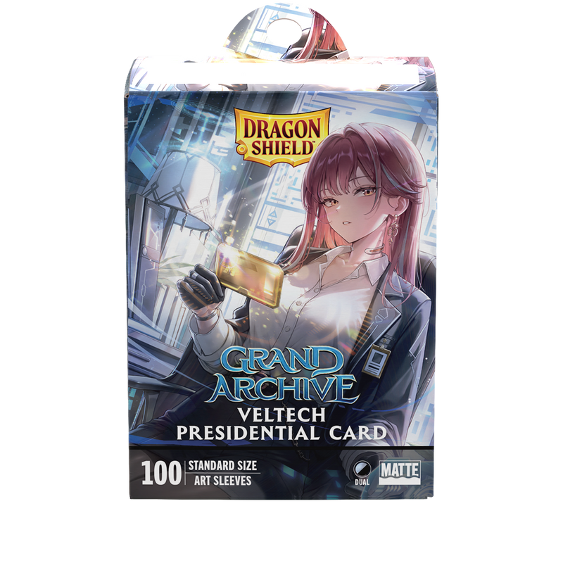 Dragon Shield: Standard 100ct Art Sleeves - VelTech Presidential Card