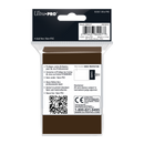 Ultra PRO: Standard 50ct Sleeves - PRO-Gloss (Brown)