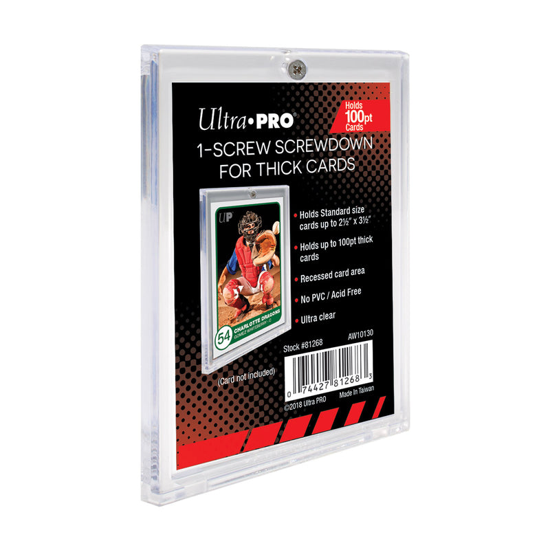 Ultra PRO: Screwdown Holder (Single-Screw - Thick Cards)