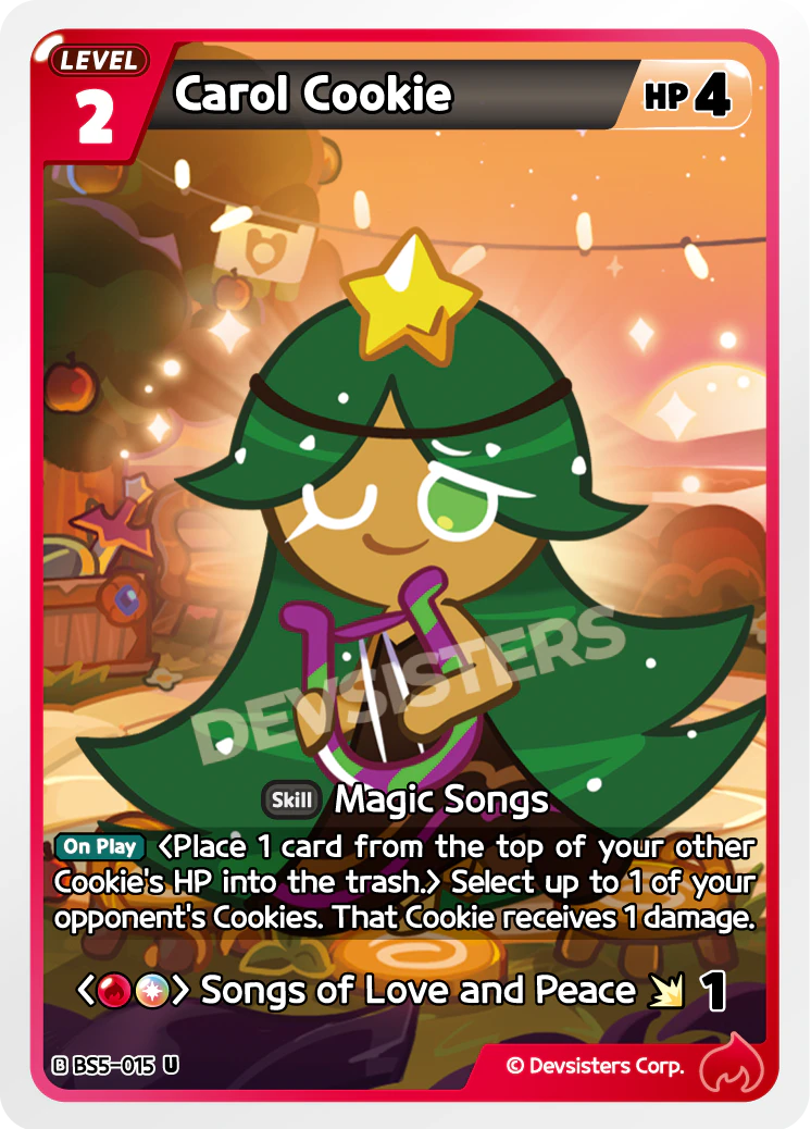 Image for Carol Cookie (BS5-015) [Operation Timeguard] - CookieRun: Braverse TCG
