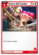 Image for Cherry Ball Cookie (BS1-011) [BRAVE BEGINNING] - CookieRun: Braverse TCG