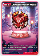 Image for Crimson Dragon Mask (BS5-020) [Operation Timeguard] - CookieRun: Braverse TCG