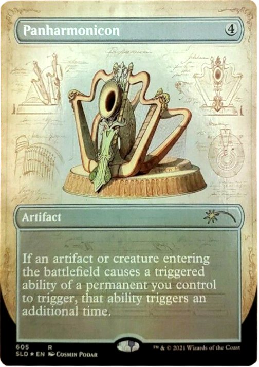 mtg blueprint cards Playmat - Trading Card Games Panharmonicon (Blueprint) [Secret Lair Drop