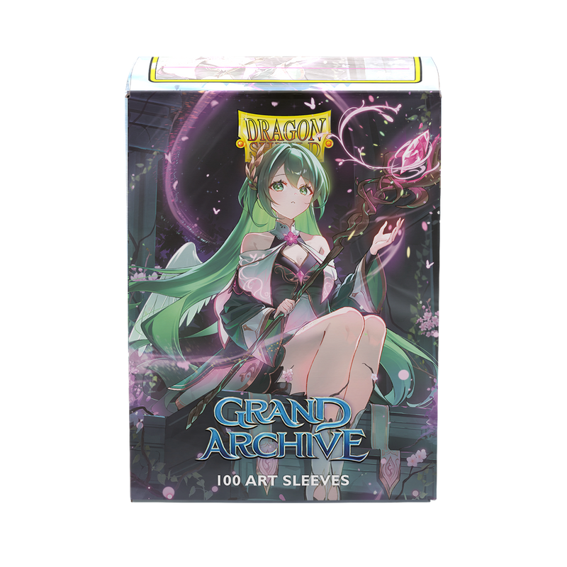 Dragon Shield: Standard 100ct Sleeves - Grand Archive (Ariel, Archangel of Natura)