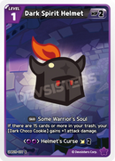 Image for Dark Spirit Helmet (BS11-077) [The Dark Enchantress War] - CookieRun: Braverse TCG