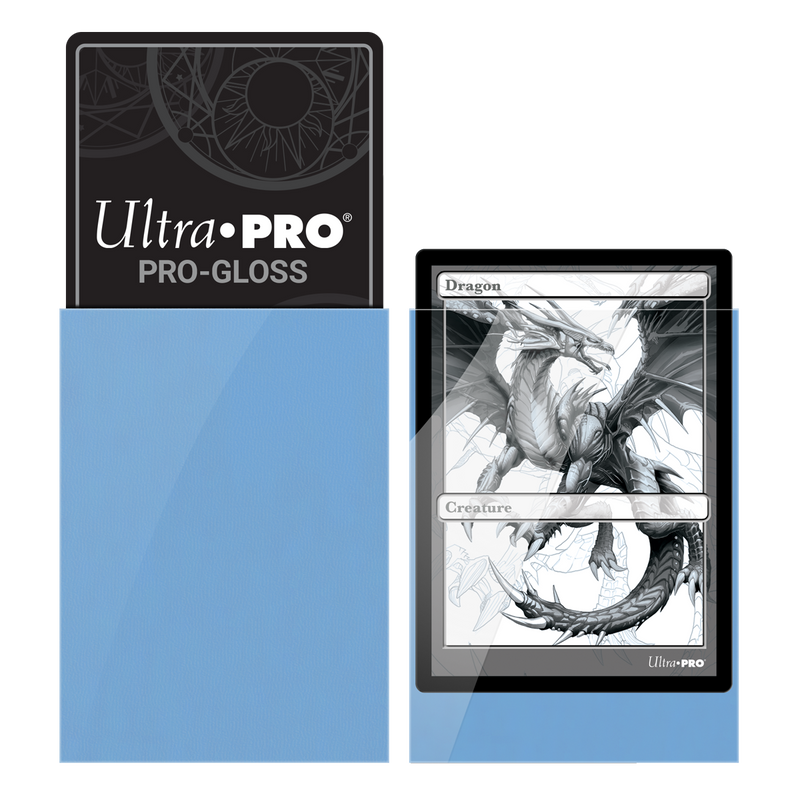 Ultra PRO: Standard 50ct Sleeves - PRO-Gloss (Light Blue)