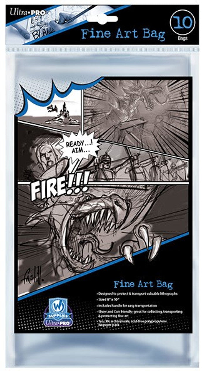 Ultra PRO: Comic Bags - Fine Art (10ct)
