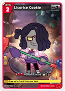 Image for Licorice Cookie (BS8-001) [Land of Fire & Ruin, Realm of Apathy] - CookieRun: Braverse TCG