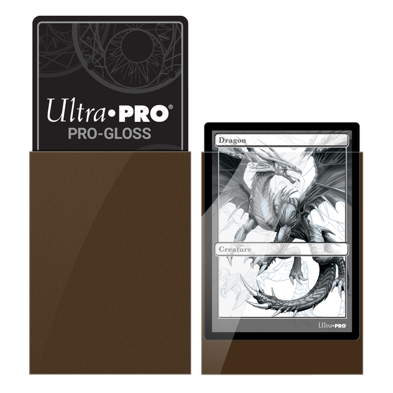 Ultra PRO: Standard 50ct Sleeves - PRO-Gloss (Brown)