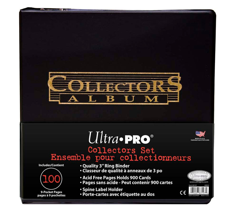 Ultra PRO: 3" Collectors Album - Black