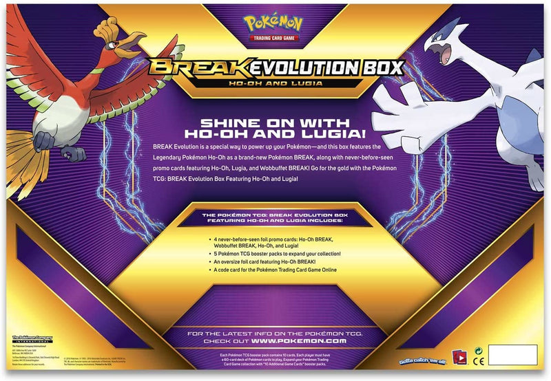 XY: Fates Collide - Break Evolution Box (Ho-Oh and Lugia) XY: Fates Collide - Break Evolution Box (Ho-Oh and Lugia)