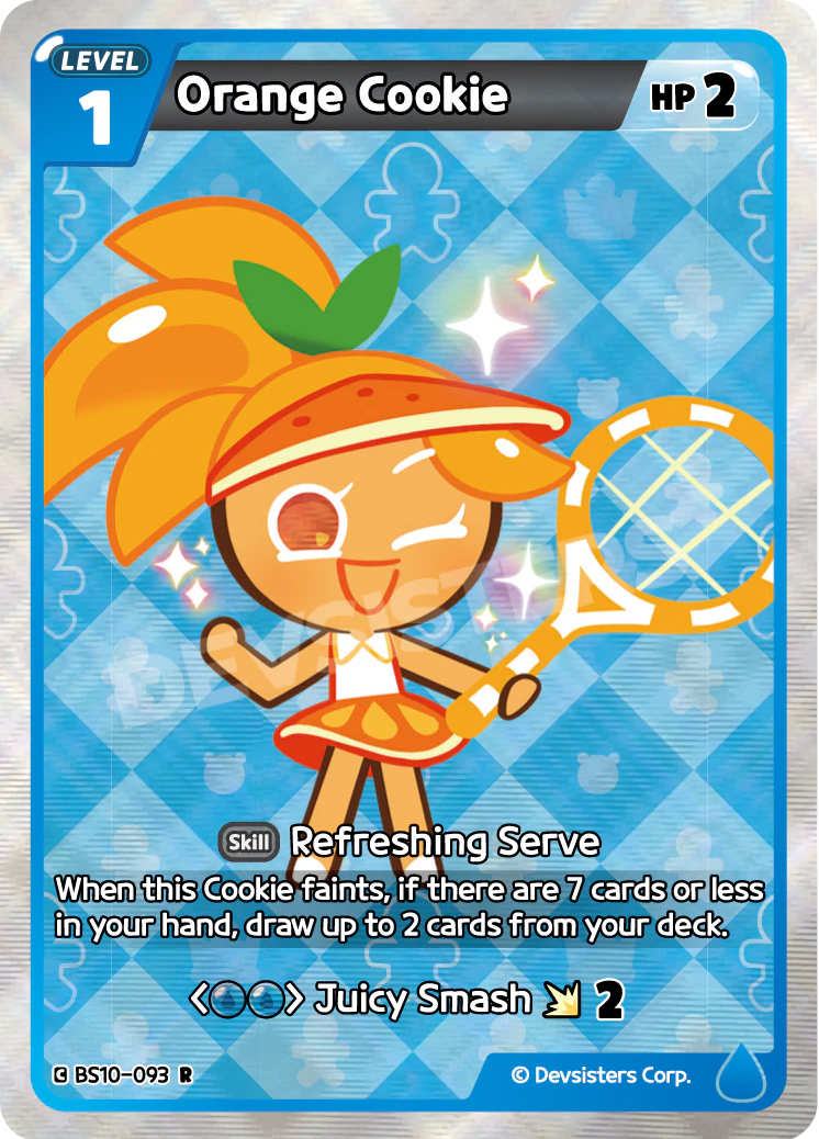 Image for Orange Cookie (BS10-093) [Paradise of Passion & Sloth / Catacombs of Silence] - CookieRun: Braverse TCG