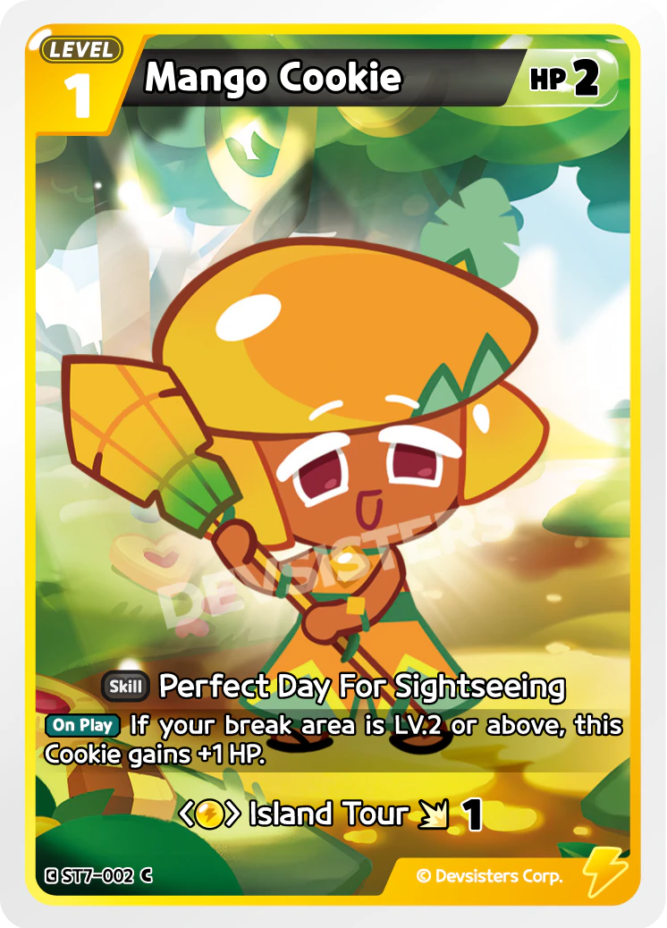 Image for Mango Cookie (ST7-002) [Tree of Life] - CookieRun: Braverse TCG