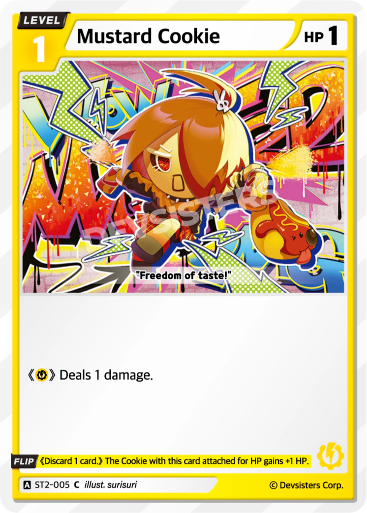 Image for Mustard Cookie (ST2-005) [Starter Deck YELLOW] - CookieRun: Braverse TCG