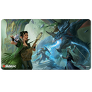 Ultra PRO: Playmat - Adventures in the Forgotten Realms (The Party Fighting Blue Dragon)