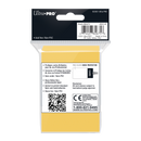 Ultra PRO: Standard 50ct Sleeves - PRO-Gloss (Yellow)