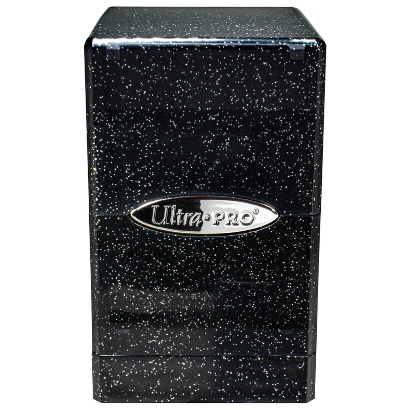 Ultra PRO: Satin Tower - Glitter Black