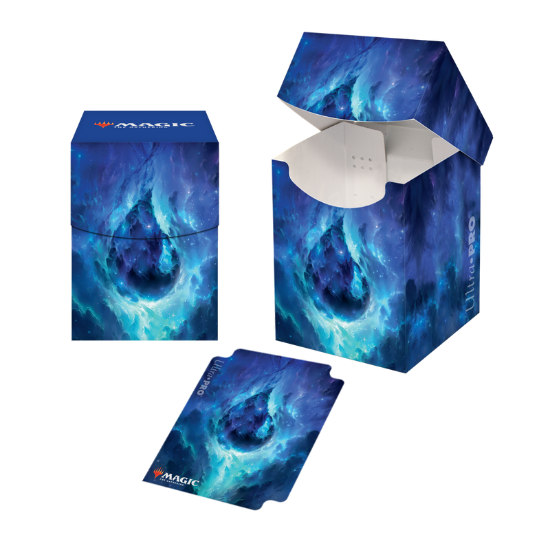 Ultra PRO: 100+ Deck Box - Celestial Lands (Island)