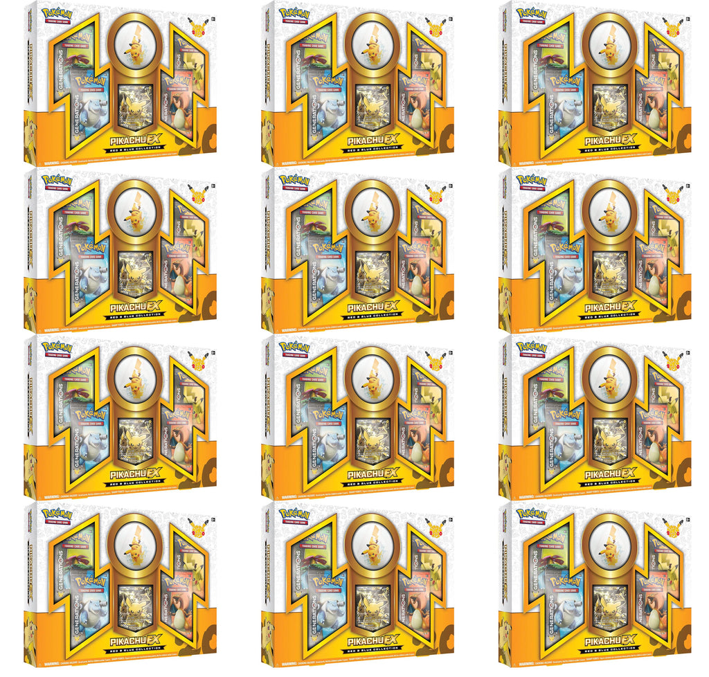 Generations - Red & Blue Collection Case (Pikachu EX)