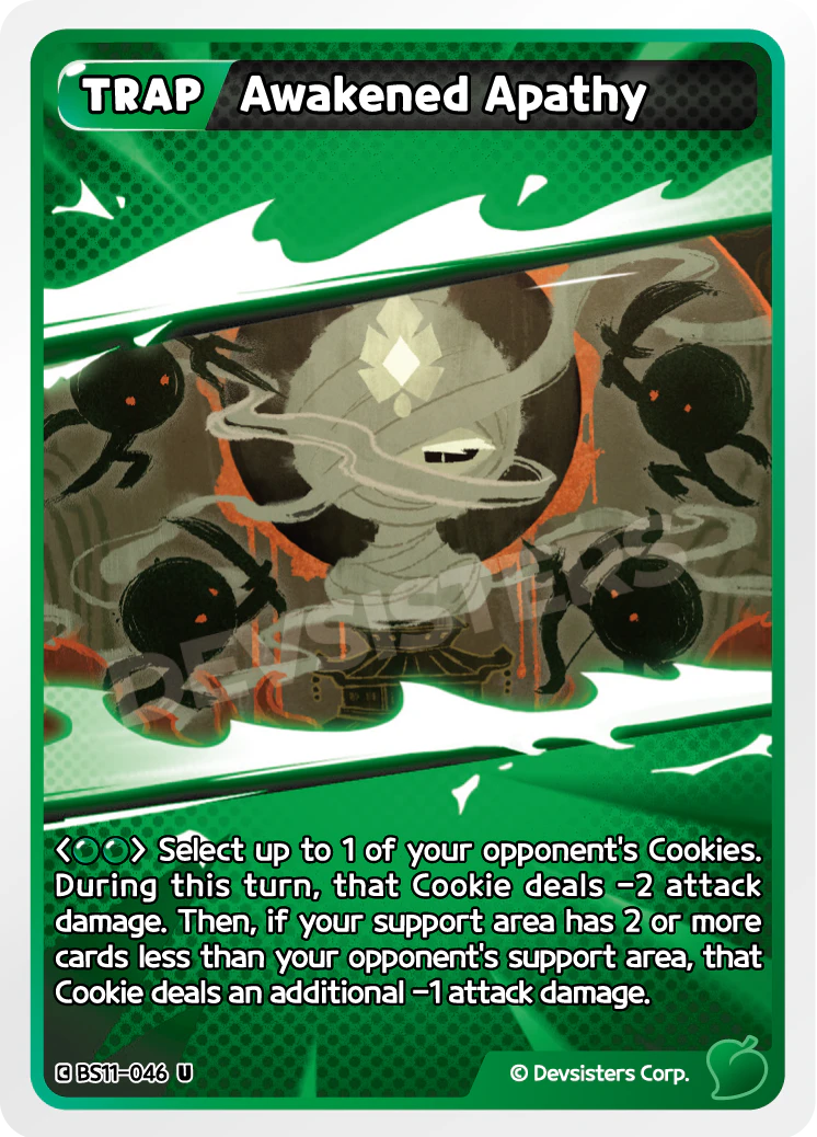 Image for Awakened Apathy (BS11-046) [The Dark Enchantress War] - CookieRun: Braverse TCG