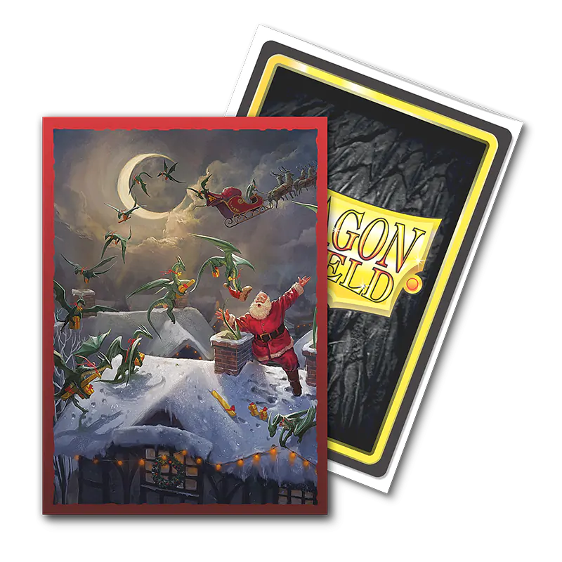 Dragon Shield: Standard 100ct Brushed Art Sleeves  - Christmas (2023)