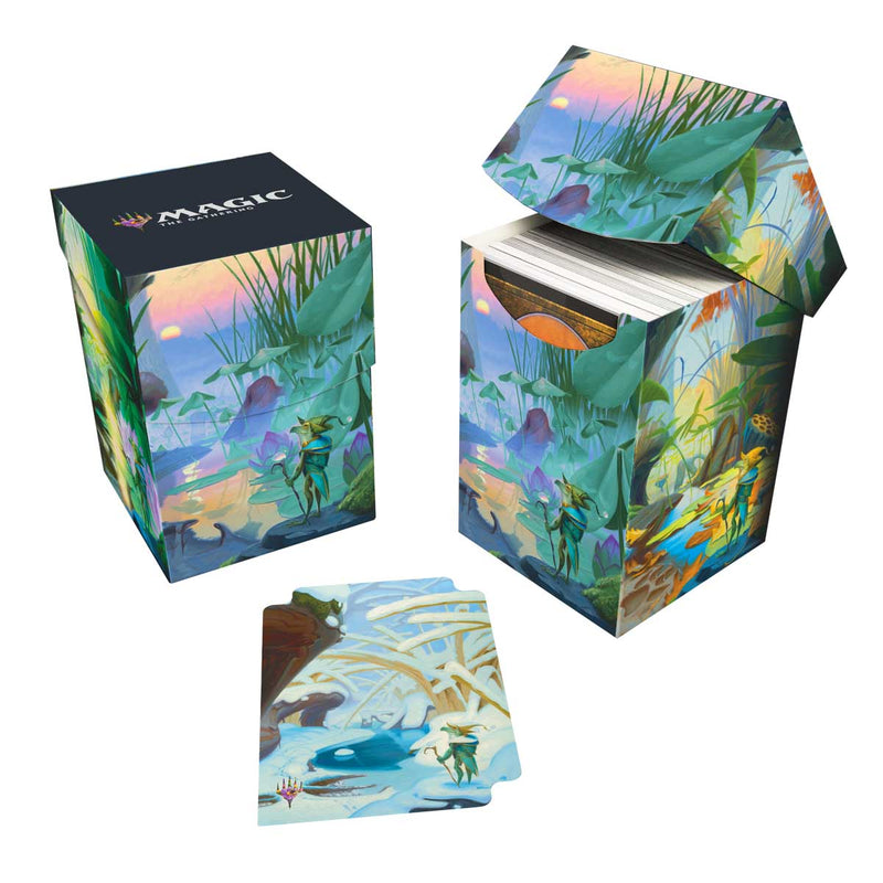 Ultra PRO: 100+ Deck Box - Bloomburrow (Island - Summer)